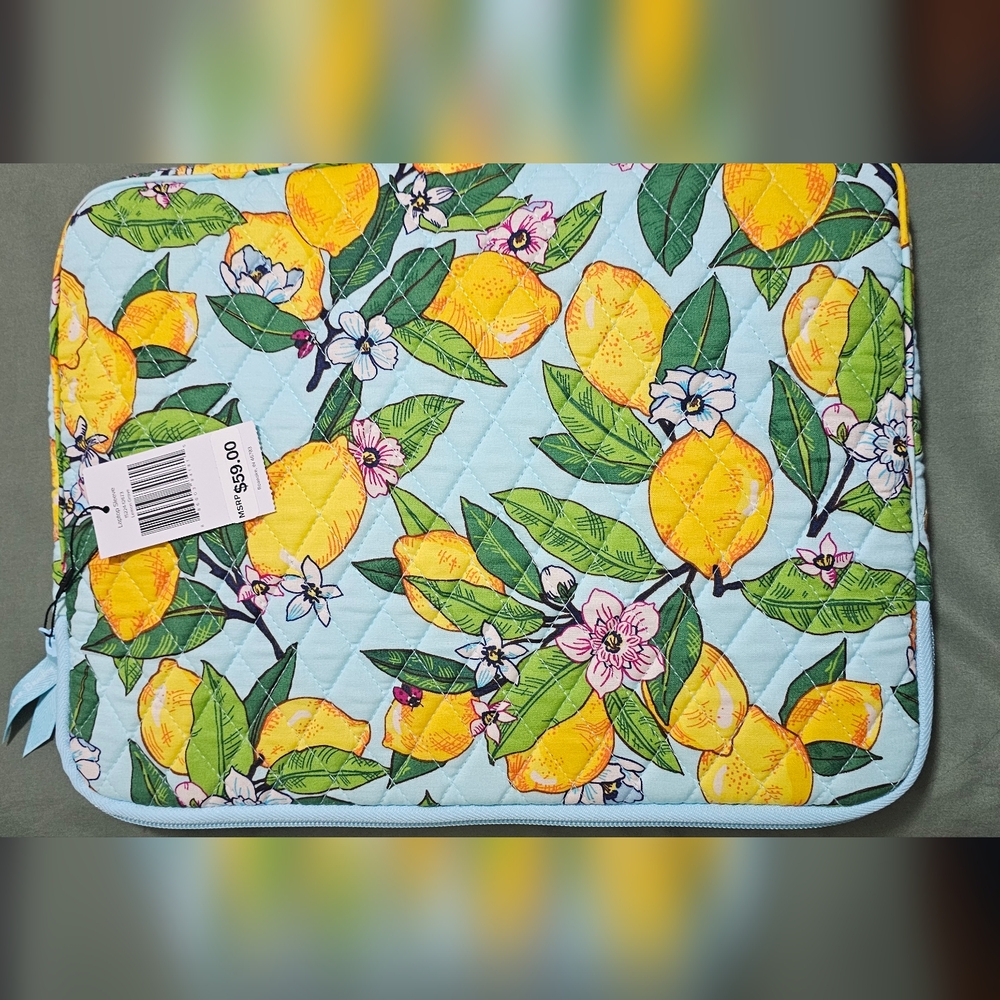 Vera Bradley Lemon Grove Laptop case